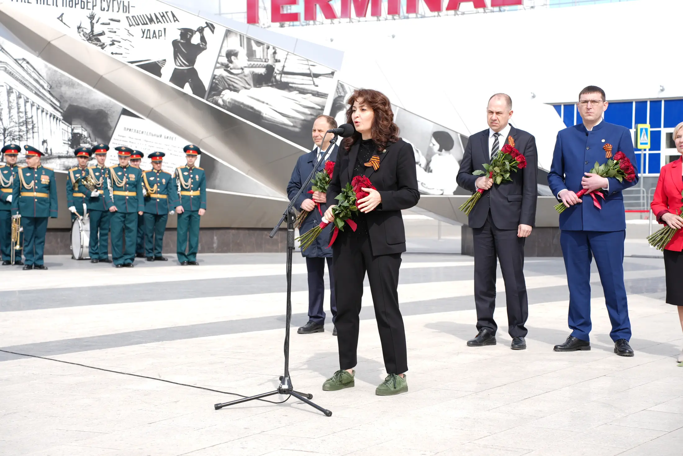 Митинг-реквием у мемориала